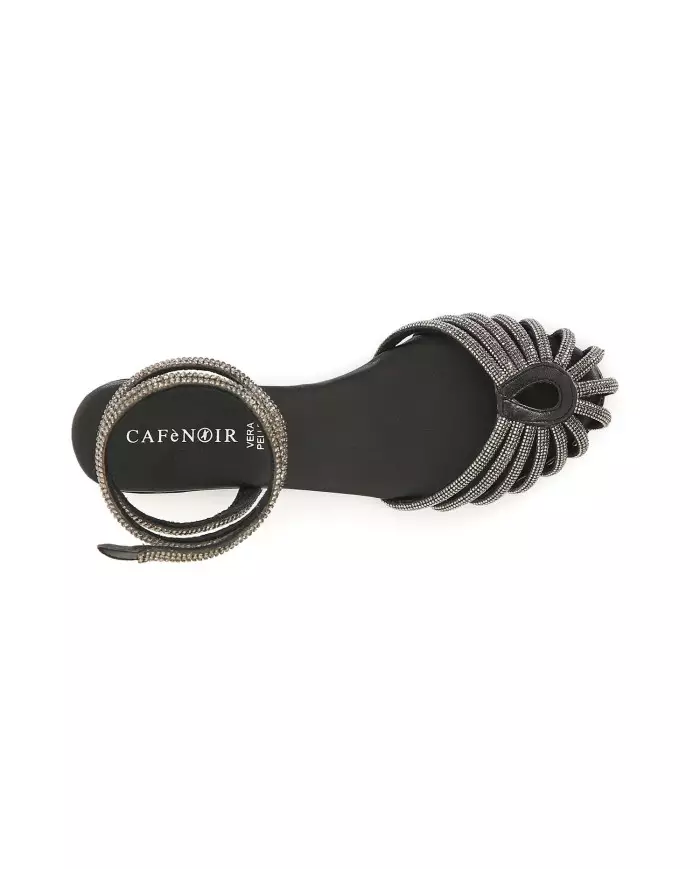 CafèNoir Sandalo Nero - Glamour Calzature
