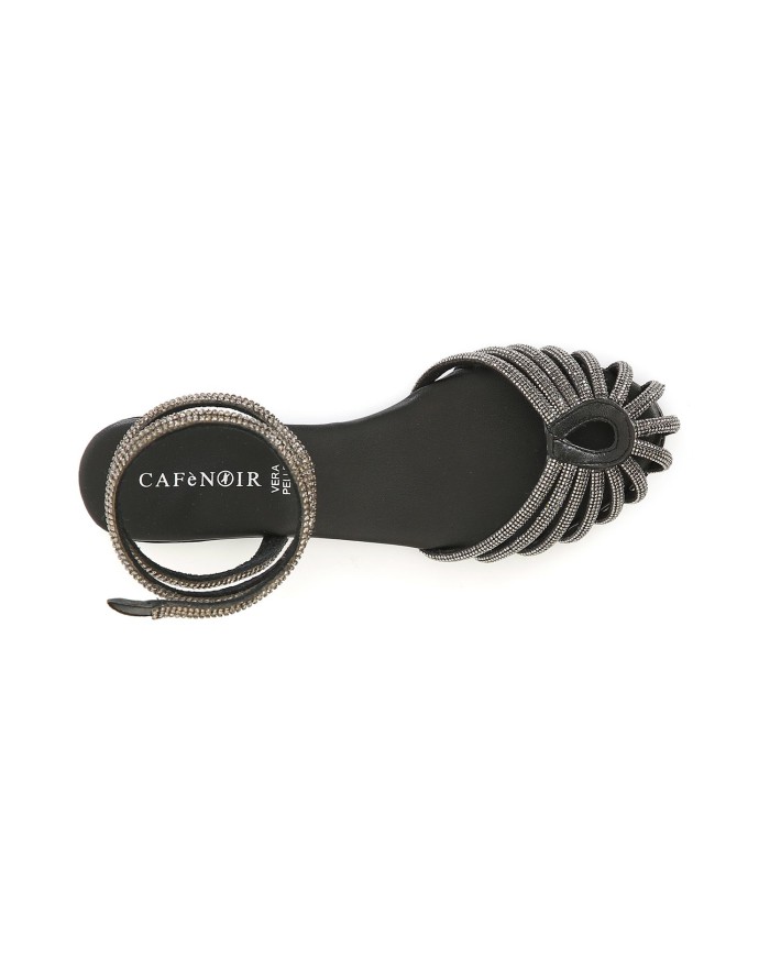 CafèNoir Sandalo Nero - Glamour Calzature CafèNoir Sandalo Nero - Glamour Calzature