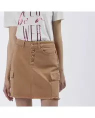 CafèNoir MiniGonna Cuoio - Glamour Calzature