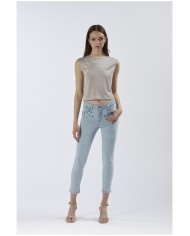 CafèNoir Jeans Azzurro - Glamour Calzature