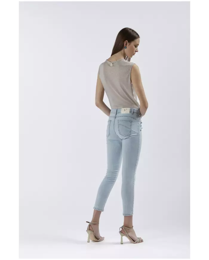 CafèNoir Jeans Azzurro - Glamour Calzature