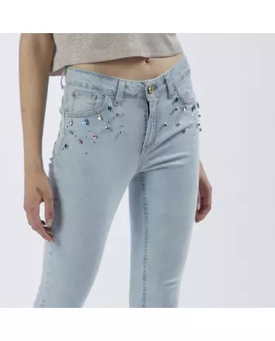 CafèNoir Jeans Azzurro - Glamour Calzature