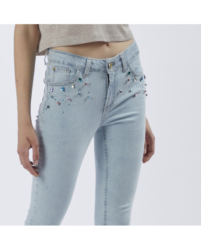 CafèNoir Jeans Azzurro - Glamour Calzature