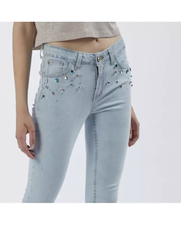 CafèNoir Jeans Azzurro - Glamour Calzature