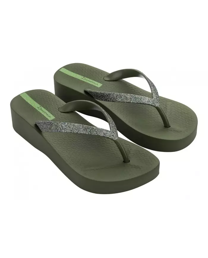 Ipanema MESH CHIC PLATFORM Verde - Glamour Calzature