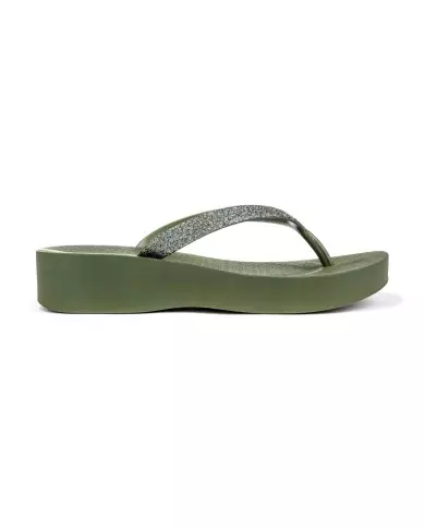 Ipanema MESH CHIC PLATFORM Verde - Glamour Calzature