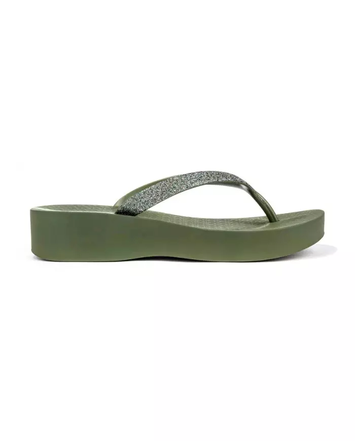 Ipanema MESH CHIC PLATFORM Verde - Glamour Calzature