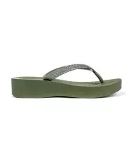 Ipanema MESH CHIC PLATFORM Verde - Glamour Calzature