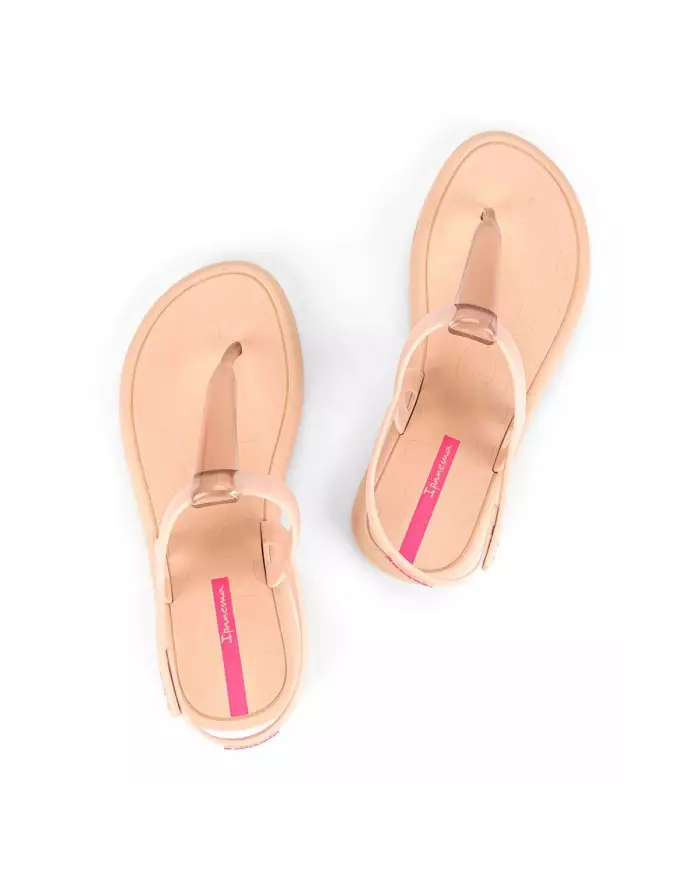 Ipanema GLOSSY SANDAL FEM Beige - Glamour Calzature