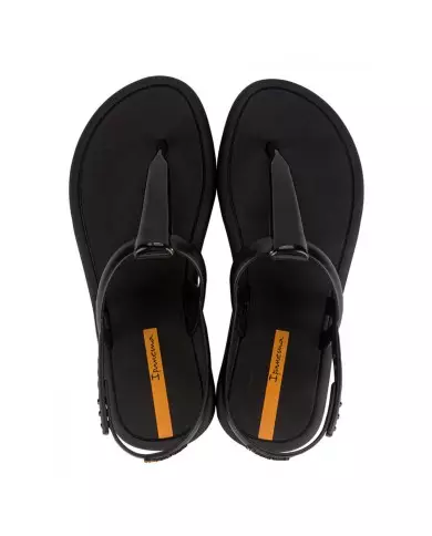 Ipanema GLOSSY SANDAL FEM Nero - Glamour Calzature