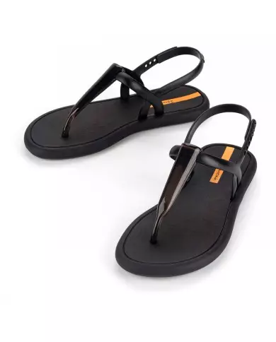 Ipanema GLOSSY SANDAL FEM Nero - Glamour Calzature