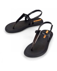 Ipanema GLOSSY SANDAL FEM Nero - Glamour Calzature