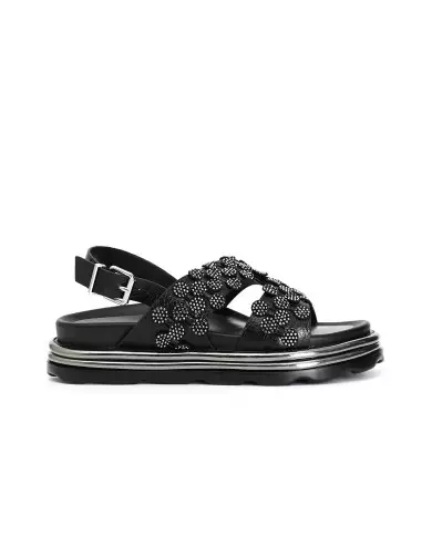 CafèNoir Sandalo Nero - Glamour Calzature