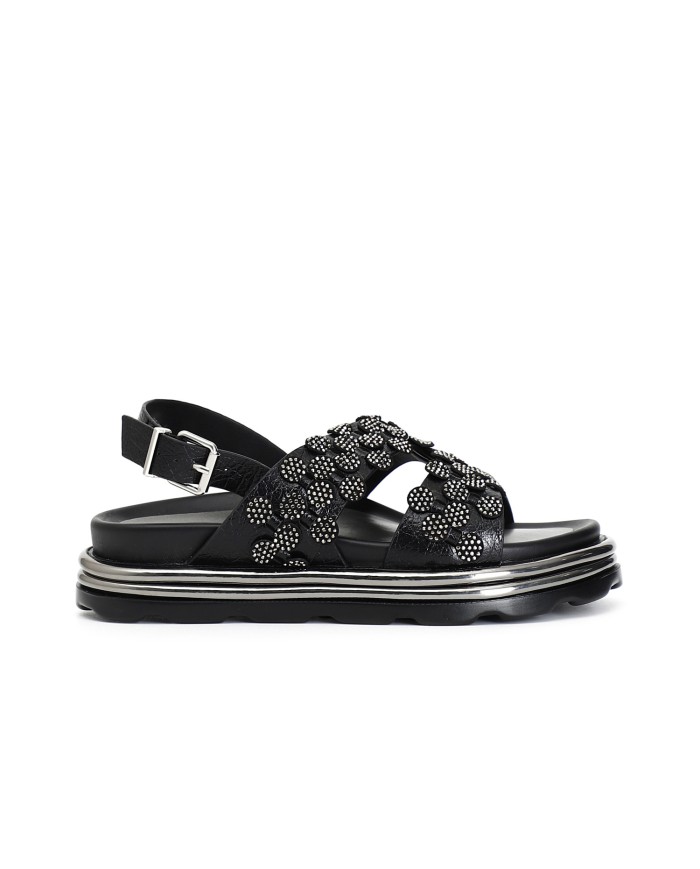 CafèNoir Sandalo Nero - Glamour Calzature