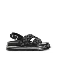 CafèNoir Sandalo Nero - Glamour Calzature