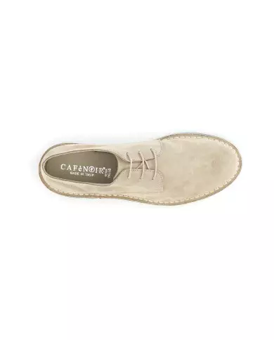 CafèNoir Derby Beige - Glamour Calzature