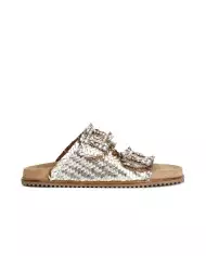 CafèNoir Ciabatta Oro - Glamour Calzature