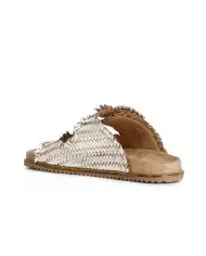 CafèNoir Ciabatta Oro - Glamour Calzature