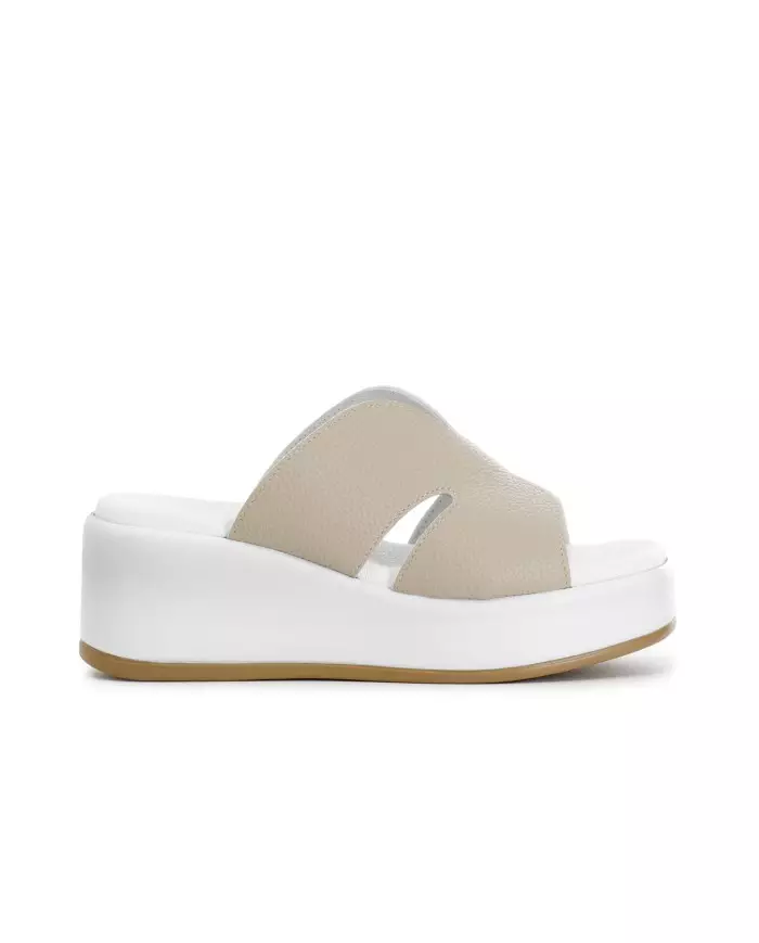 CafèNoir Ciabatta Beige - Glamour Calzature