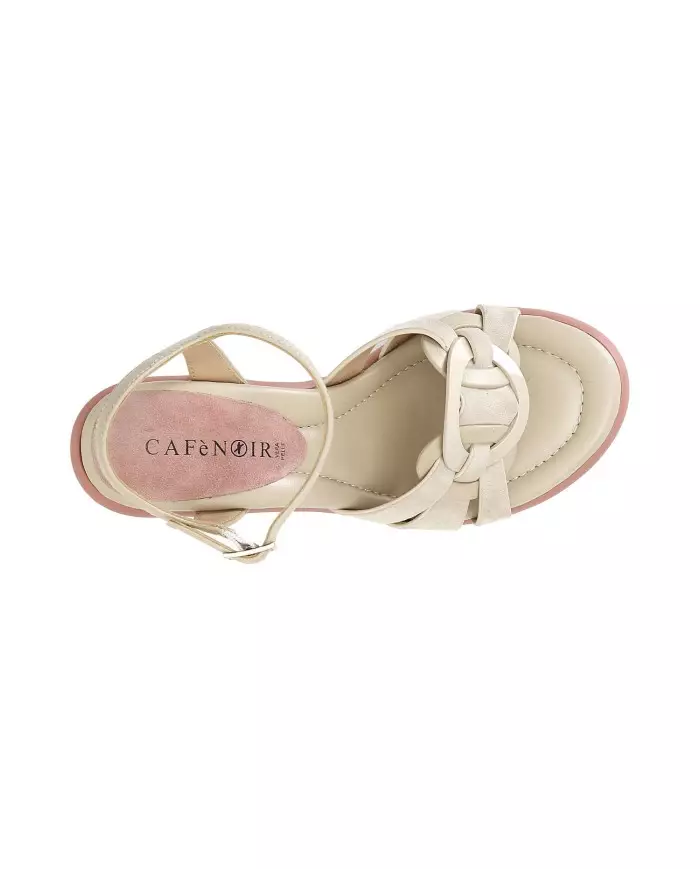 CafèNoir Sandalo Beige - Glamour Calzature