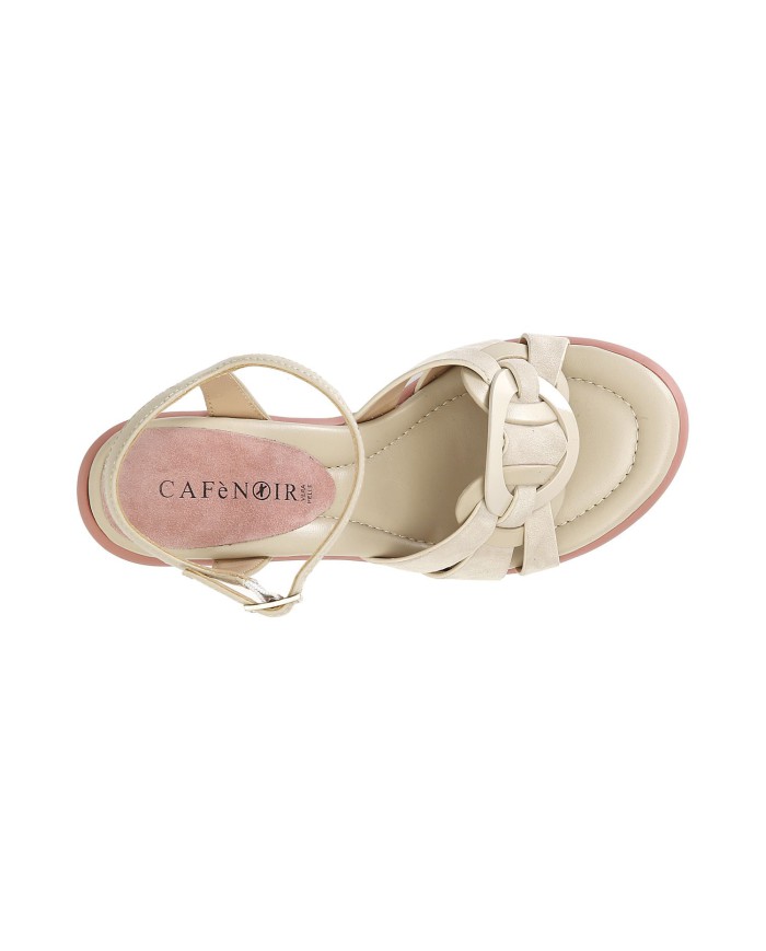 CafèNoir Sandalo Beige - Glamour Calzature CafèNoir Sandalo Beige - Glamour Calzature