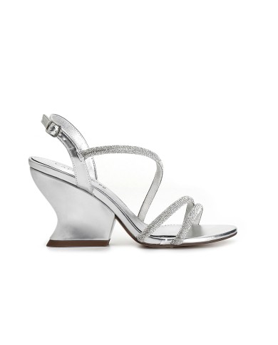 CafèNoir Sandalo Argento - Glamour Calzature CafèNoir Sandalo Argento - Glamour Calzature