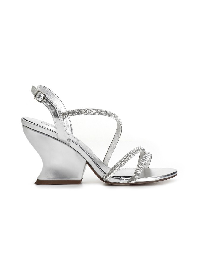 CafèNoir Sandalo Argento - Glamour Calzature