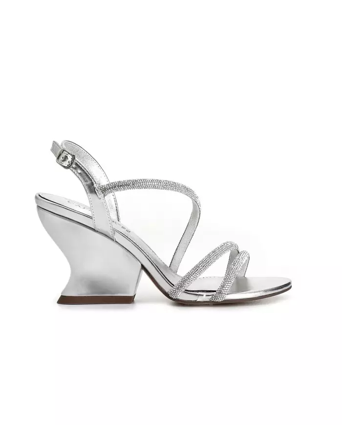 CafèNoir Sandalo Argento - Glamour Calzature