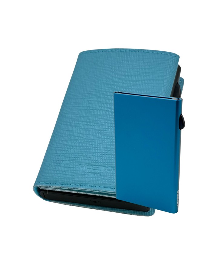 Moero Pro Saffiano Zip Azzurro - Glamour Calzature Moero Pro Saffiano Zip Azzurro - Glamour Calzature