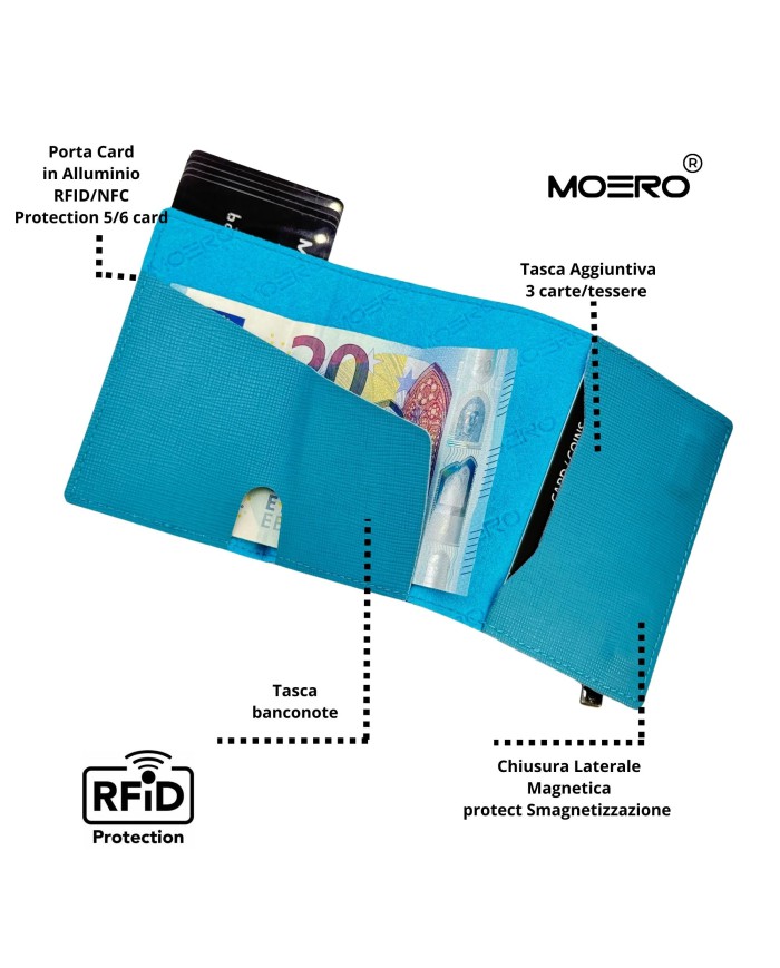 Moero Pro Saffiano Zip Azzurro - Glamour Calzature Moero Pro Saffiano Zip Azzurro - Glamour Calzature