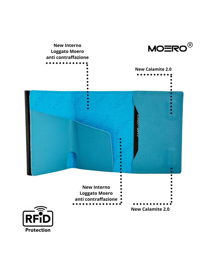Moero Pro Saffiano Zip Azzurro - Glamour Calzature Moero Pro Saffiano Zip Azzurro - Glamour Calzature