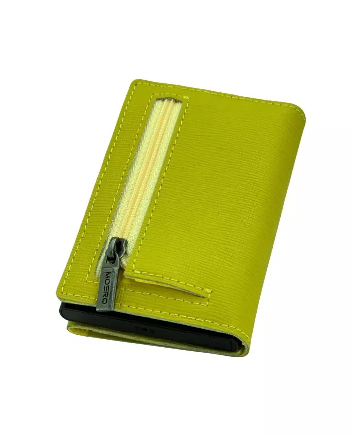 Moero Pro Saffiano Zip Verde - Glamour Calzature