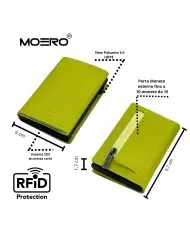 Moero Pro Saffiano Zip Verde - Glamour Calzature