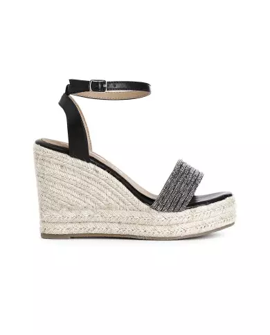 CafèNoir Sandalo Nero - Glamour Calzature