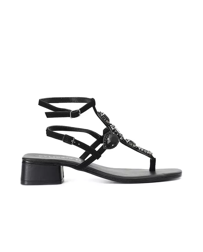 CafèNoir Sandalo Nero - Glamour Calzature