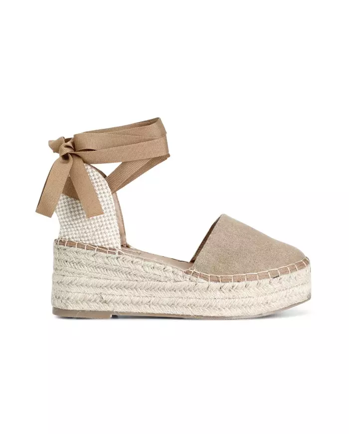 CafèNoir Espadrillas Taupe - Glamour Calzature