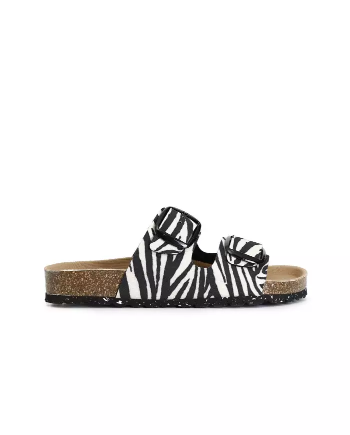 CafèNoir Ciabatta Animalier - Glamour Calzature