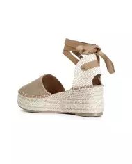 CafèNoir Espadrillas Taupe - Glamour Calzature