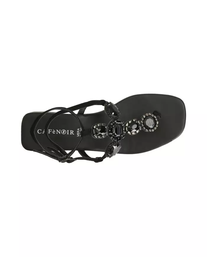 CafèNoir Sandalo Nero - Glamour Calzature