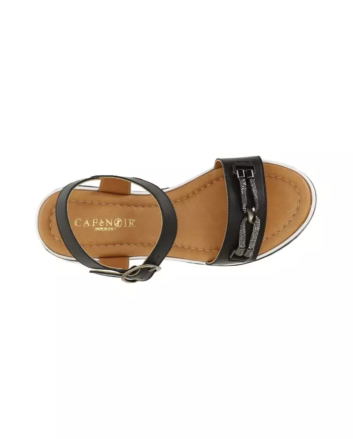 CafèNoir Sandalo Nero - Glamour Calzature