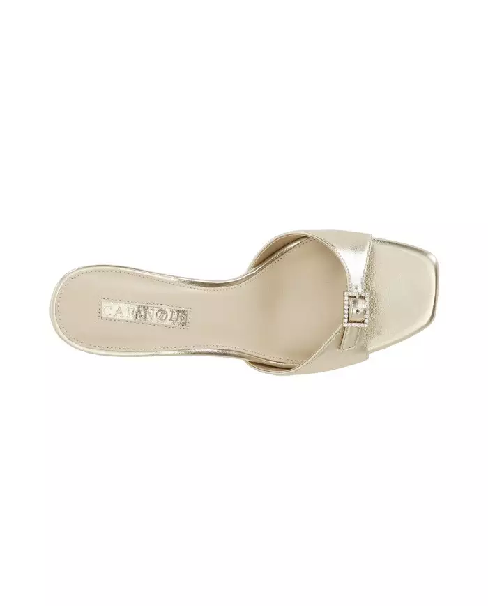 CafèNoir Sabot Oro - Glamour Calzature