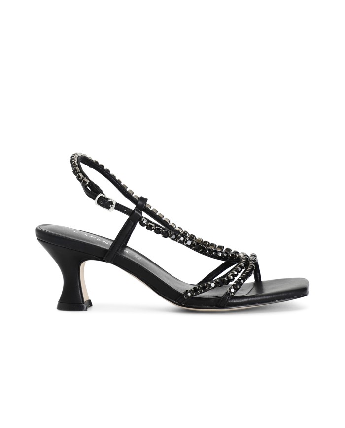 CafèNoir Sandalo Nero - Glamour Calzature