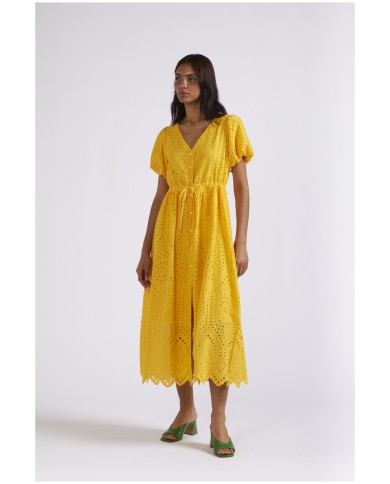 CafèNoir Abito Giallo - Glamour Calzature CafèNoir Abito Giallo - Glamour Calzature
