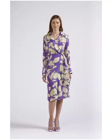 CafèNoir Abito Viola - Glamour Calzature