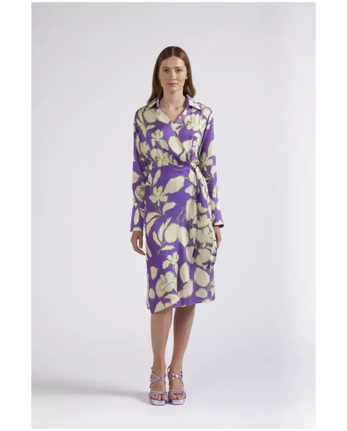 CafèNoir Abito Viola - Glamour Calzature