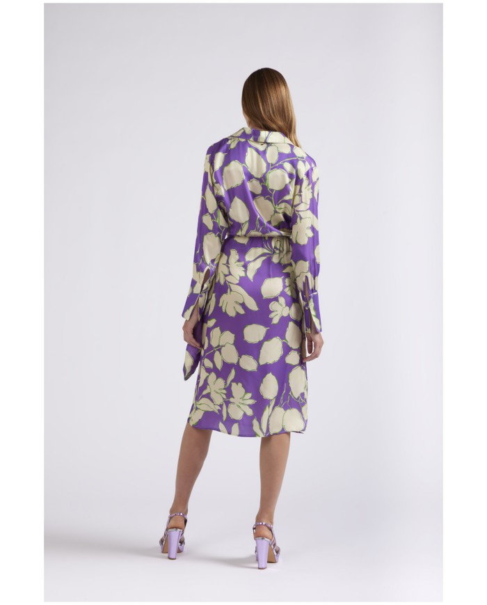 CafèNoir Abito Viola - Glamour Calzature