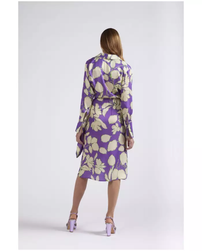 CafèNoir Abito Viola - Glamour Calzature