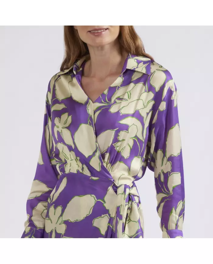 CafèNoir Abito Viola - Glamour Calzature