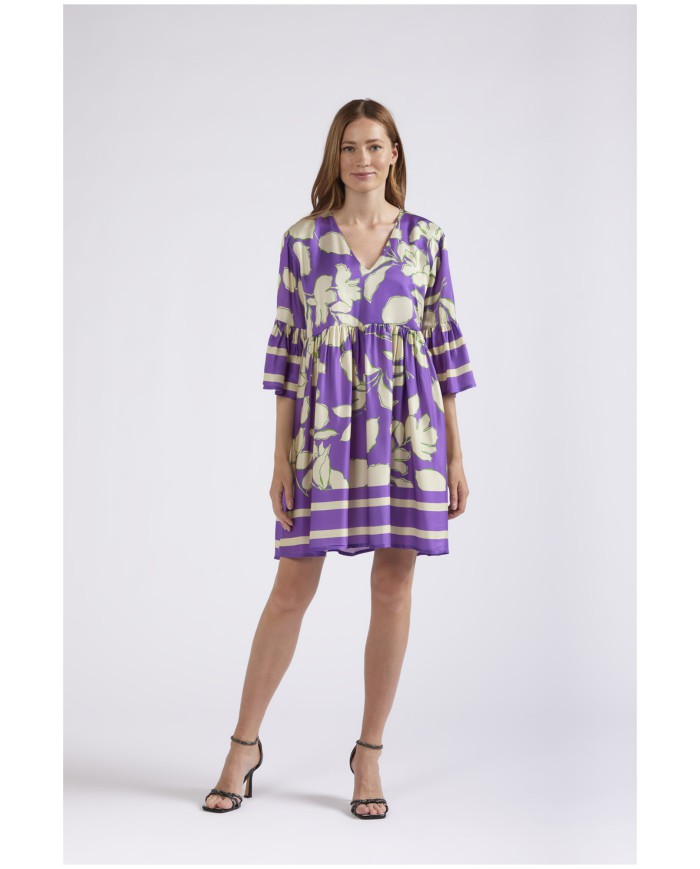 CafèNoir Abito Viola - Glamour Calzature