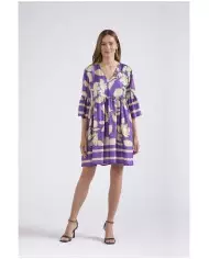 CafèNoir Abito Viola - Glamour Calzature